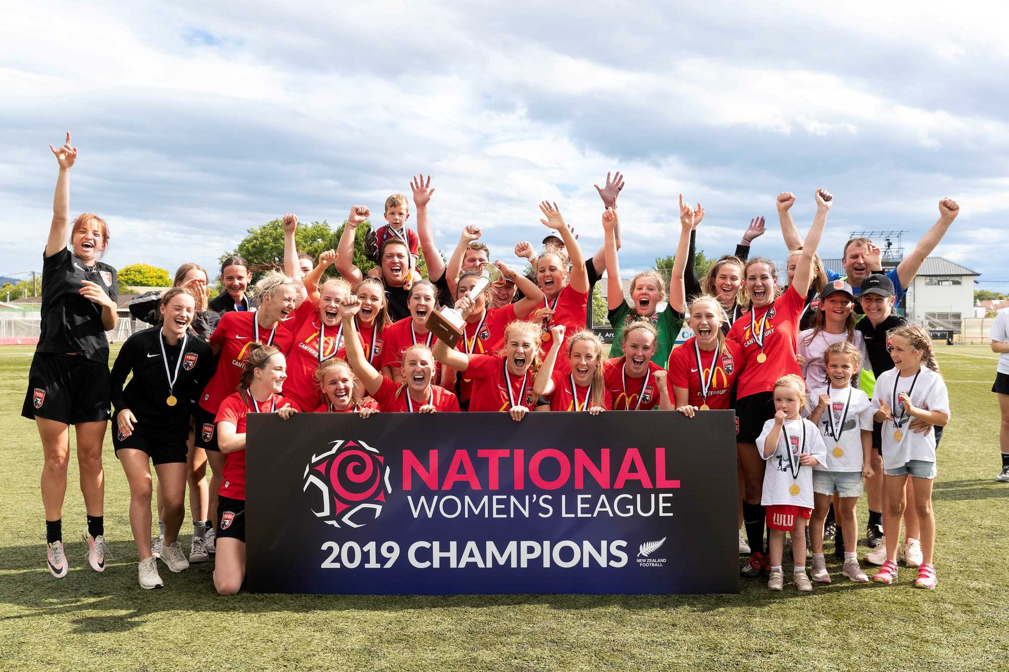 Canterbury United Pride win the 2019 National Women League