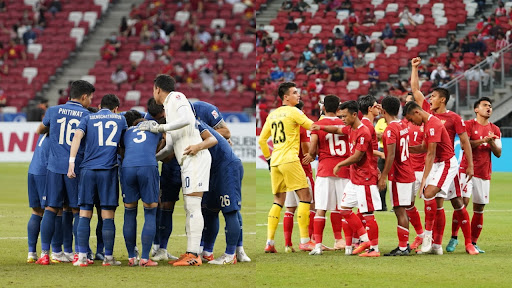 Indonesia vs Thailand in the AFF Cup final's first leg