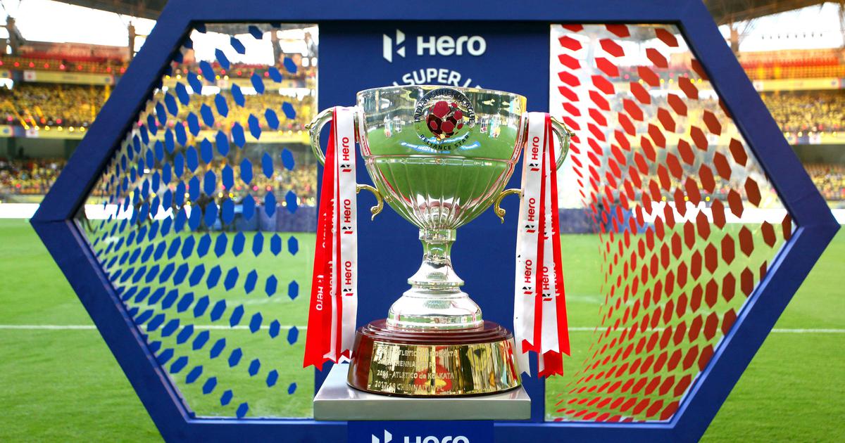 Indian Super League trophy