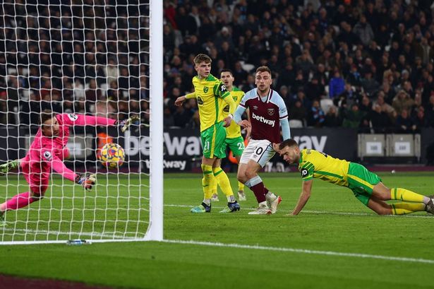 West Ham vs Norwich City: Jarrod Bowen scored a brace to bring West Ham to the top four