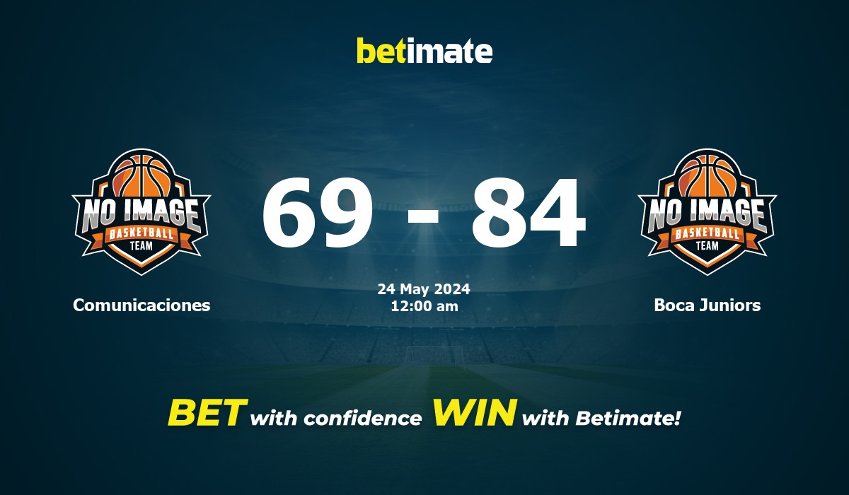Comunicaciones vs Boca Juniors Basketball Prediction, Odds & Betting Tips 05/24/2024