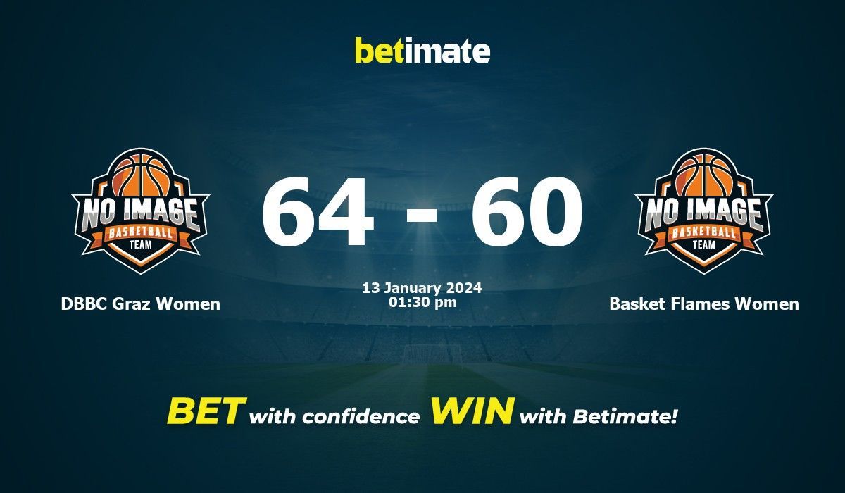 DBBC Graz Women vs Basket Flames Women Basketball Prediction, Odds & Betting Tips 01/13/2024