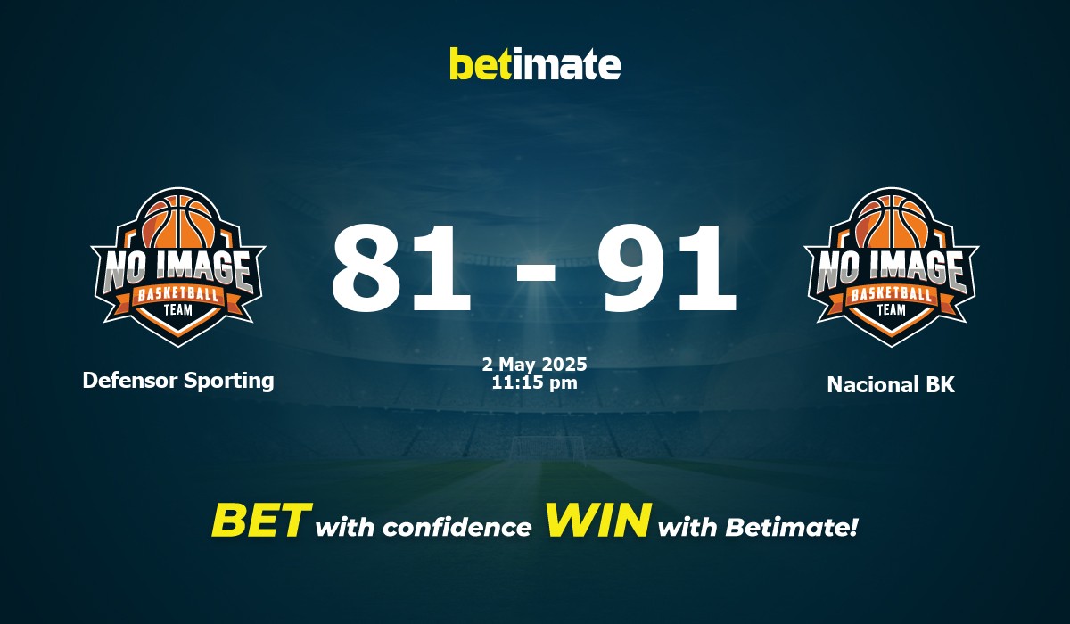 Defensor Sporting vs Nacional BK Basketball Prediction, Odds & Betting Tips 05/02/2025