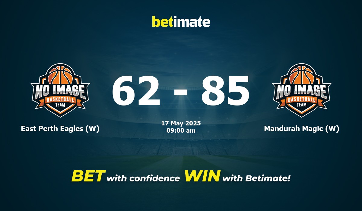 East Perth Eagles (W) vs Mandurah Magic (W) Basketball Prediction, Odds & Betting Tips 05/17/2025