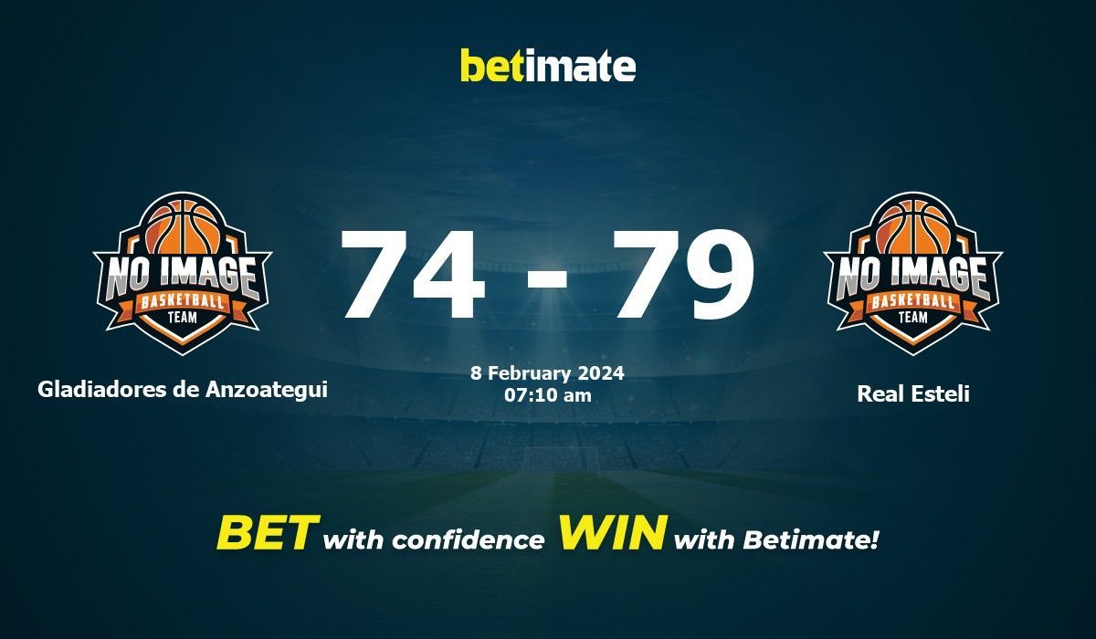 Gladiadores de Anzoategui vs Real Esteli Basketball Prediction, Odds & Betting Tips 02/08/2024