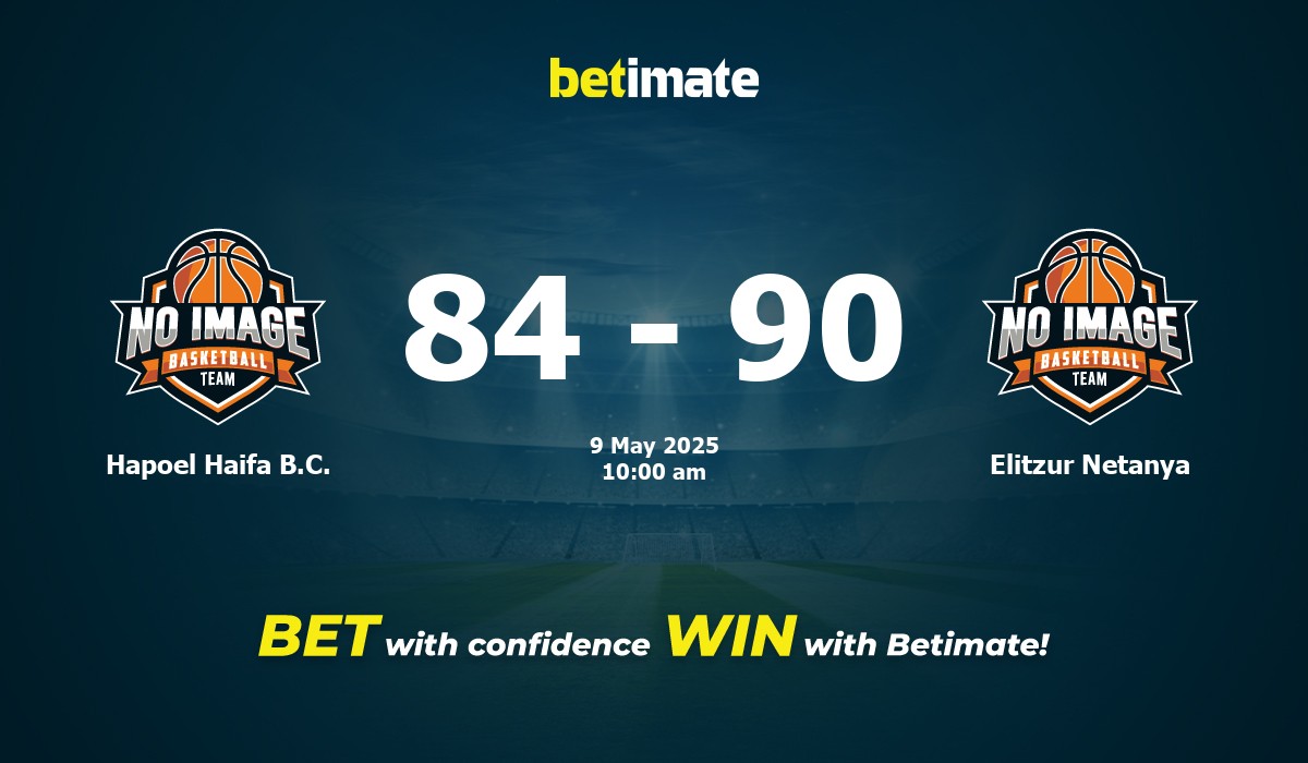 Hapoel Haifa B.C. vs Elitzur Netanya Basketball Prediction, Odds & Betting Tips 05/09/2025