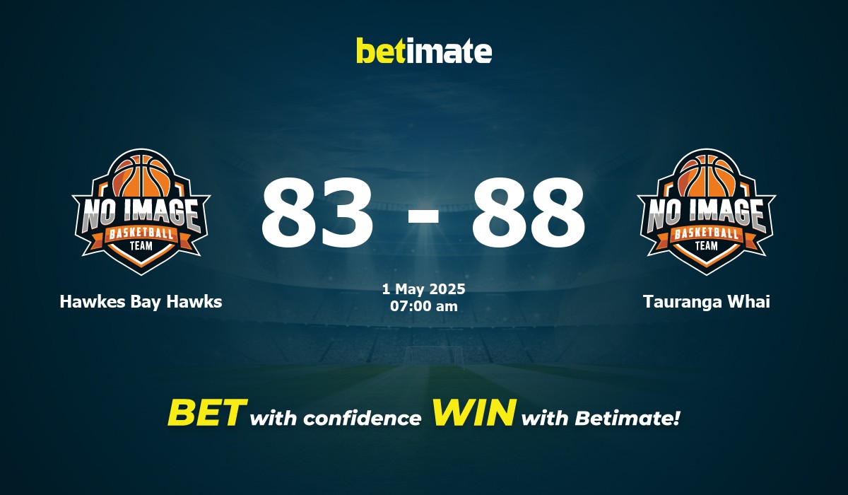 Hawkes Bay Hawks vs Tauranga Whai Basketball Prediction, Odds & Betting Tips 05/01/2025