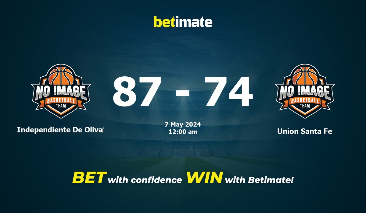 Independiente De Oliva‎ vs Union Santa Fe Basketball Prediction, Odds & Betting Tips 05/07/2024