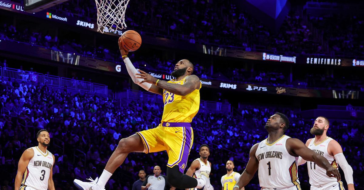 LeBron James Dominates Pelicans, Propels Lakers into In-Season Tournament Final