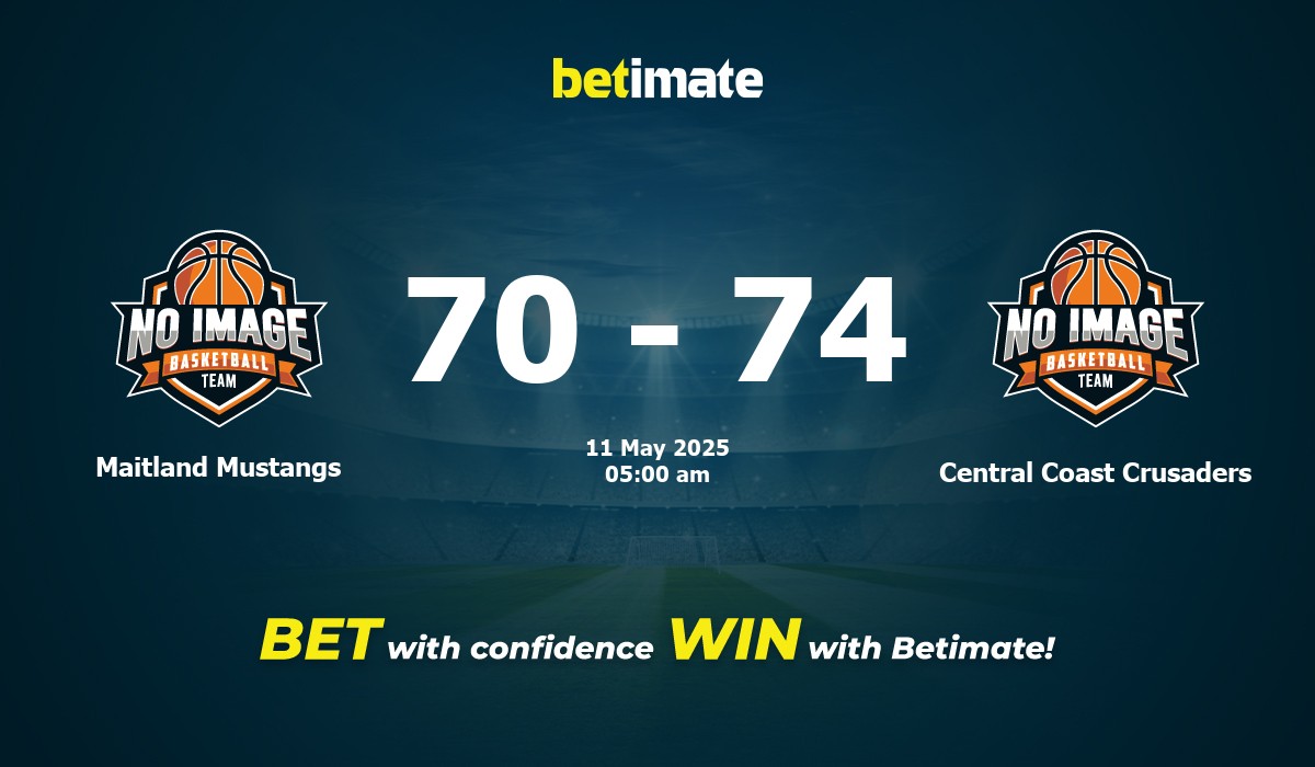 Maitland Mustangs vs Central Coast Crusaders Basketball Prediction, Odds & Betting Tips 05/11/2025