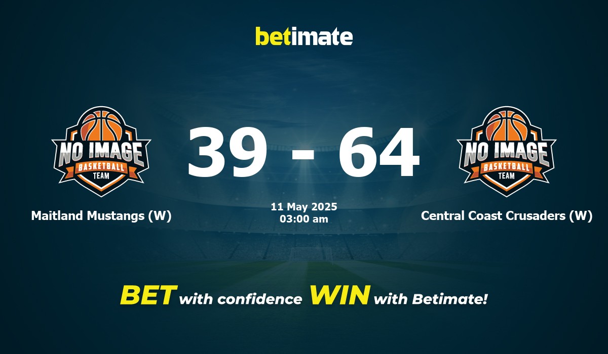 Maitland Mustangs (W) vs Central Coast Crusaders (W) Basketball Prediction, Odds & Betting Tips 05/11/2025