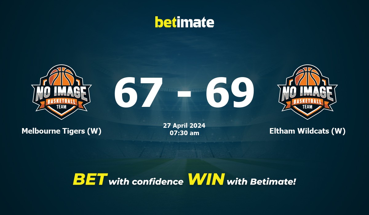 Melbourne Tigers (W) vs Eltham Wildcats (W) Basketball Prediction, Odds & Betting Tips 04/27/2024