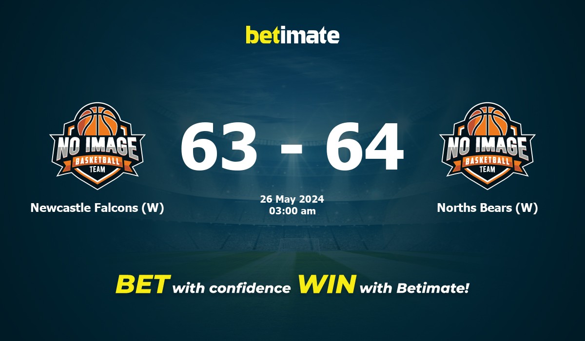 Newcastle Falcons (W) vs Norths Bears (W) Basketball Prediction, Odds & Betting Tips 05/26/2024