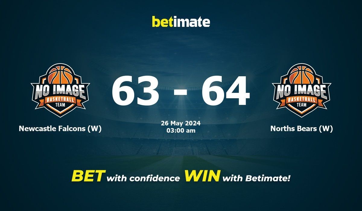 Newcastle Falcons (W) vs Norths Bears (W) Basketball Prediction, Odds & Betting Tips 05/26/2024