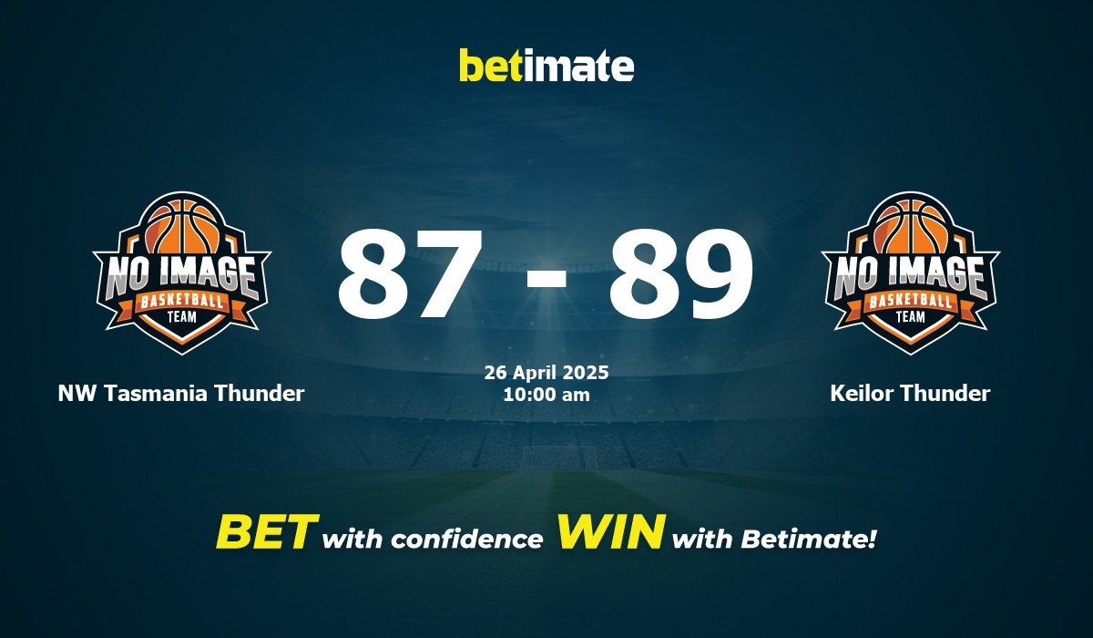 NW Tasmania Thunder vs Keilor Thunder Basketball Prediction, Odds & Betting Tips 04/26/2025