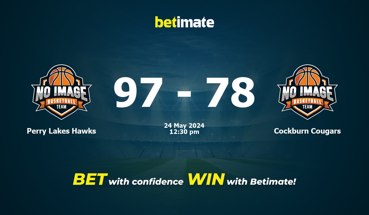 Perry Lakes Hawks vs Cockburn Cougars Basketball Prediction, Odds & Betting Tips 05/24/2024