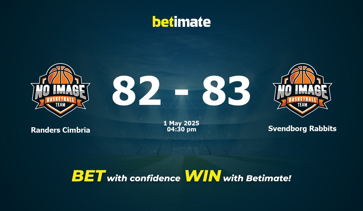 Randers Cimbria vs Svendborg Rabbits Basketball Prediction, Odds & Betting Tips 05/01/2025