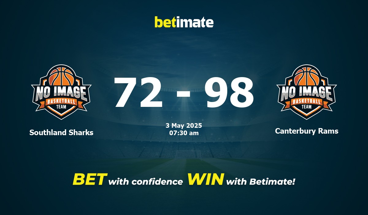 Southland Sharks vs Canterbury Rams Basketball Prediction, Odds & Betting Tips 05/03/2025