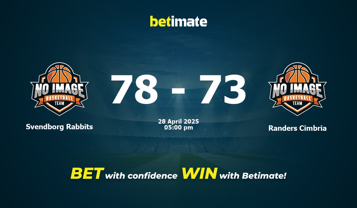 Svendborg Rabbits vs Randers Cimbria Basketball Prediction, Odds & Betting Tips 04/28/2025
