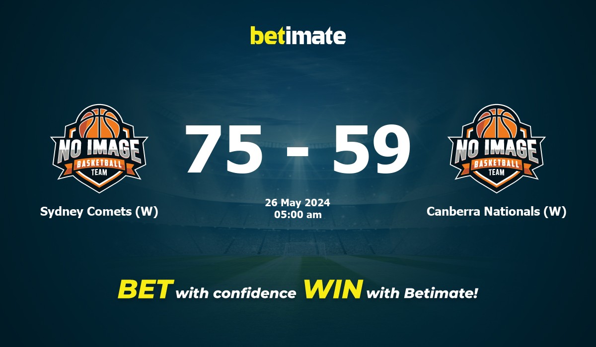 Sydney Comets (W) vs Canberra Nationals (W) Basketball Prediction, Odds & Betting Tips 05/26/2024