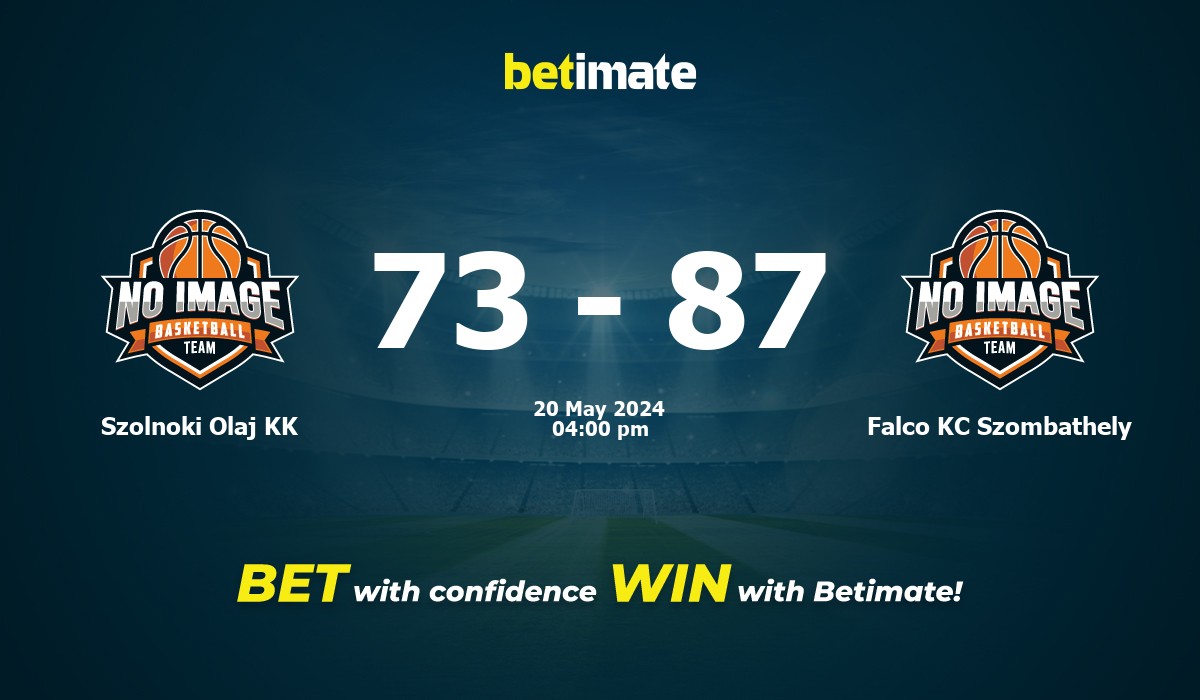 Szolnoki Olaj KK vs Falco KC Szombathely Basketball Prediction, Odds & Betting Tips 05/20/2024