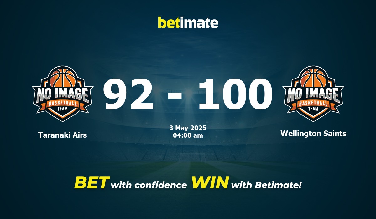 Taranaki Airs vs Wellington Saints Basketball Prediction, Odds & Betting Tips 05/03/2025