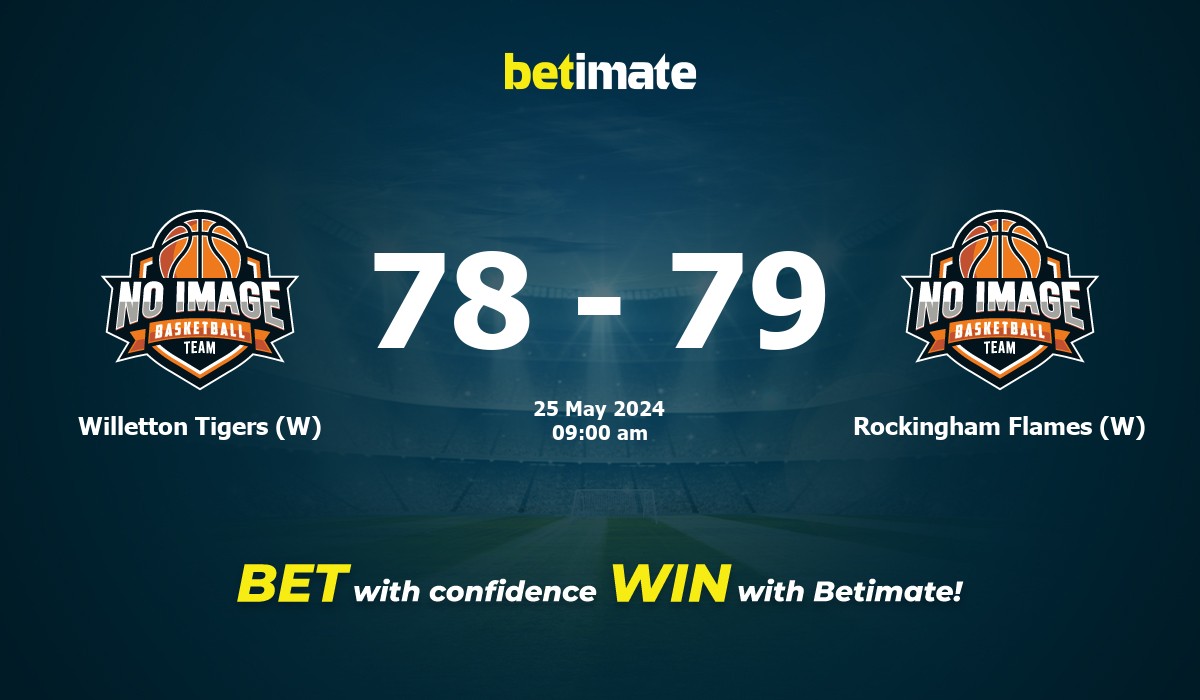 Willetton Tigers (W) vs Rockingham Flames (W) Basketball Prediction, Odds & Betting Tips 05/25/2024
